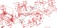 RADIATOR dla Honda CBR 1000 F 1993