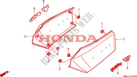SIDE COVERS dla Honda GL 1500 GOLD WING SE 20th aniversary 1995
