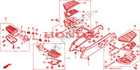 STEP (GL1500AP/AR/AS/AT) dla Honda GL 1500 GOLD WING ASPENCADE 1993