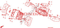 CYLINDER HEAD COVER dla Honda VF 750 MAGNA 2001