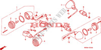 INDICATOR dla Honda SHADOW 750 1999