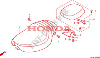SEAT dla Honda SHADOW 750 1999