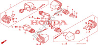 INDICATOR dla Honda NTV 650 REVERE 1997