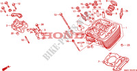 CYLINDER HEAD (FRONT) dla Honda VT SHADOW 600 1996