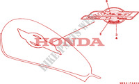 EMBLEM dla Honda STEED 400 1997