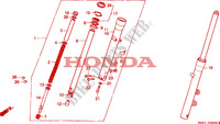 FRONT FORK dla Honda VLX SHADOW 600 1995