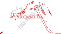 STAND dla Honda STEED 400 1995