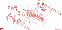 GEARSHIFT DRUM   SHIFT FORK dla Honda SHADOW 600 VLX DELUXE 1998