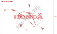 HEAD LIGHT VISOR dla Honda VLX SHADOW 600 1999