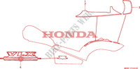 MARK (3) dla Honda SHADOW 600 VLX DELUXE 1998