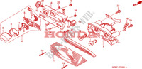 TAILLIGHT (2) dla Honda VLX SHADOW 600 2 TONE 1999
