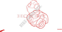 GASKET KIT dla Honda SPORTRAX TRX 90 2000