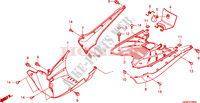 FLOOR PANEL   SIDE SKIRT dla Honda LEAD 110 2012