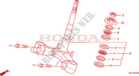STEERING DAMPER dla Honda S WING 125 FES ABS 2010