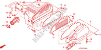 AIR CLEANER dla Honda SH 300 ABS TOP BOX 2010