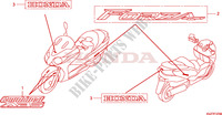 STICKERS dla Honda REFLEX 250 SPORT 2008
