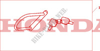 HONDA U LOCK (TYPE M) dla Honda XL 1000 VARADERO ABS 2008