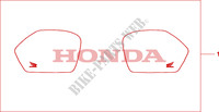 PANNIER COVER SET dla Honda XL 1000 VARADERO 2007