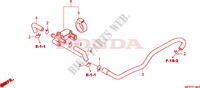 AIR INJECTION CONTROL VALVE(2) dla Honda CBF 600 NAKED 34HP 2008