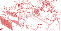 RADIATOR (CBF600S8/SA8/N8/NA8) dla Honda CBF 600 FAIRING 25KW 2008