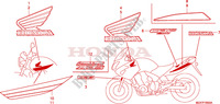 STICKERS dla Honda CBF 600 NAKED 2 TONES 25KW 2006