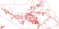 THROTTLE BODY dla Honda DEAUVILLE 700 ABS 2010