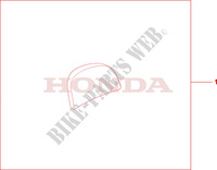 35L TOP BOX PAD dla Honda CBF 1000 S ABS 2007