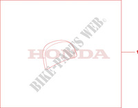 35L TOP BOX PAD dla Honda CBF 1000 T ABS 2008
