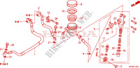 REAR BRAKE MASTER CYLINDER (CBF1000A/T/S) dla Honda CBF 1000 ABS 2010