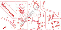 FRONT BRAKE MASTER CYLINDER (VT750C2/C2F/C2B) dla Honda SHADOW VT 750 SPIRIT F 2009