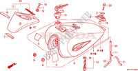 FUEL TANK dla Honda SHADOW VT 750 SPIRIT 2007