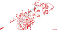 HEADLIGHT dla Honda CB 600 F HORNET ABS 34HP 2008