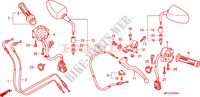 LEVER   SWITCH   CABLE dla Honda CB 600 F HORNET STRIPES 2009
