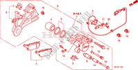 REAR BRAKE CALIPER(CB600F A/FA3) dla Honda CB 600 F HORNET ABS 34HP 2010