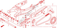 SWINGARM dla Honda CB 600 F HORNET ABS 2010