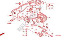 ABS MODULATOR dla Honda CB 1000 R ABS BLANC, NOIR 2011