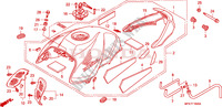 FUEL TANK dla Honda CB 1000 R ABS TRICOLORE 2011