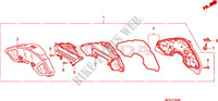 METER dla Honda CB 1000 R ABS TRICOLOR 2011