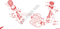 CRANKSHAFT dla Honda VT 750 S 2011