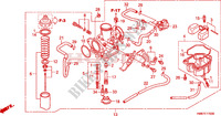 CARBURETOR dla Honda TRX 250 FOURTRAX RECON Standard 2008