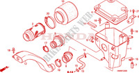 AIR CLEANER dla Honda TRX 250 FOURTRAX RECON Standard 2010
