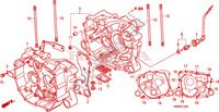 CRANKCASE dla Honda TRX 250 FOURTRAX RECON Electric Shift 2010