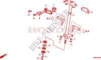 STEERING SHAFT dla Honda TRX 250 FOURTRAX RECON Electric Shift 2010