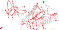 REAR FENDER (TRX400EX8/X9) dla Honda SPORTRAX TRX 400 X 2009