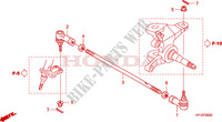 TIE ROD dla Honda TRX 450 R SPORTRAX Electric Start 2011