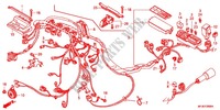 WIRE HARNESS/BATTERY dla Honda CBR 600 RR VERMELHO 2012