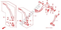 KICK STARTER ARM   BRAKE PEDAL   GEAR LEVER dla Honda CRF 450 X 2012