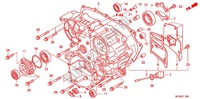 REAR TRANSMISSION CASE dla Honda GL 1800 GOLD WING ABS AIRBAG 2012