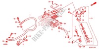 REAR BRAKE MASTER CYLINDER (NC700S) dla Honda NC 700 35KW 2012