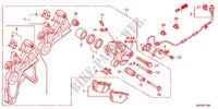 REAR BRAKE CALIPER dla Honda NC 700 X 35KW 2012